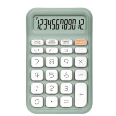 Powermaster PM-25410 Yeşil 12 Haneli Hesap Makinesi