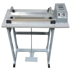 SFTD 800 Ayaklı Poşet Yapıştırma Makinesi (Kesmeli)