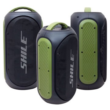 Shile SL-2019 Taşınabilir Profesyonel Bluetooth Parti Hoparlörü – 30W Güçlü Ses, Kablosuz Mikrofon ve RGB Işık Show