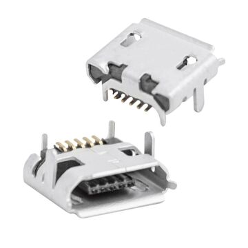 MİCRO USB 4 ŞASELİ PİNLİ (IC-266A-1) (50 ADET)
