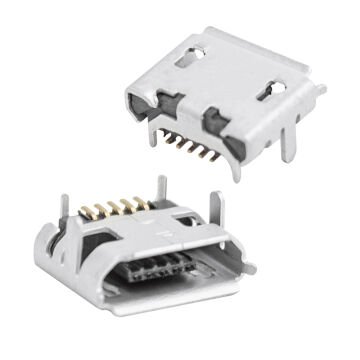 MİCRO USB 4 ŞASELİ PİNLİ (IC-266A-1) (50 ADET)