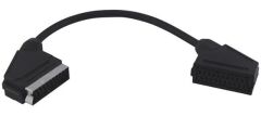 Scart Scart Erkek / Dişi Kablo 10Cm Uzatma Kablosu