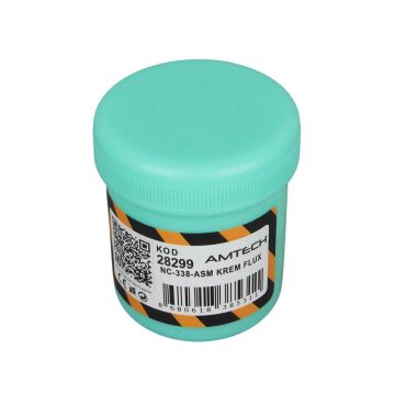 Amtech NC-338-ASM 100g Lehim Kremi (Flux) No-Clean Halojensiz Profesyonel BGA/SMD Lehimleme
