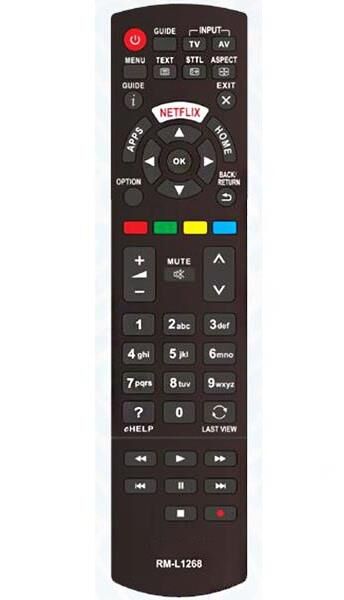 Panasonic RM-L1268 Netflix Lcd Tv Kumandası