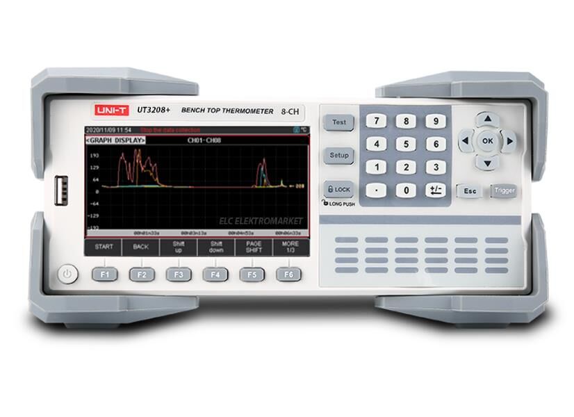 UNI-T UT3208+ Çok Kanallı Sıcaklık Test Cihazı