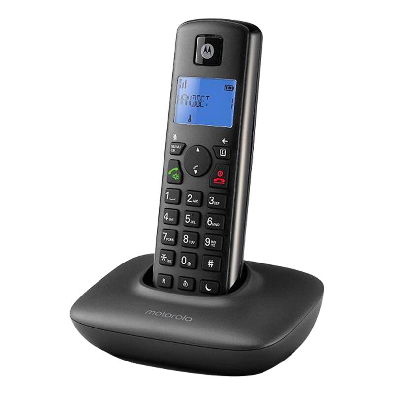 Motorola T401+ Kablosuz Dect Telsiz Sabit Hat Telefon Siyah