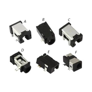 Elektromer EL-32588 Tablet PC DC Dişi Güç Şarj Soketi Konnektörü 5 Pin 2.5*0.7 Mm Şase No:12