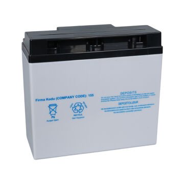 Yokohama YH-121.8 12 Volt - 18 Amper Akü (181x76x167 mm)