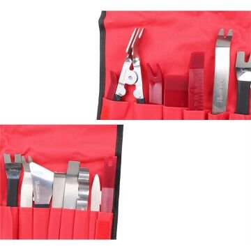 Carstar HM-1498 Araç İçi Ses Sistemi Sökme - Lastik Sökme -  Kapı Düzeltme Çıkarma Seti