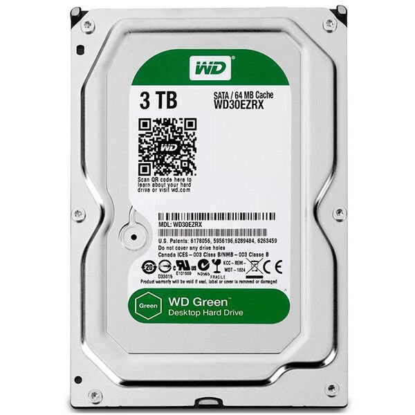 WESTERN DIGITAL WD30EZRX-FR 3 TB 5400 RPM 7/24 GÜVENLİK HARDDİSK