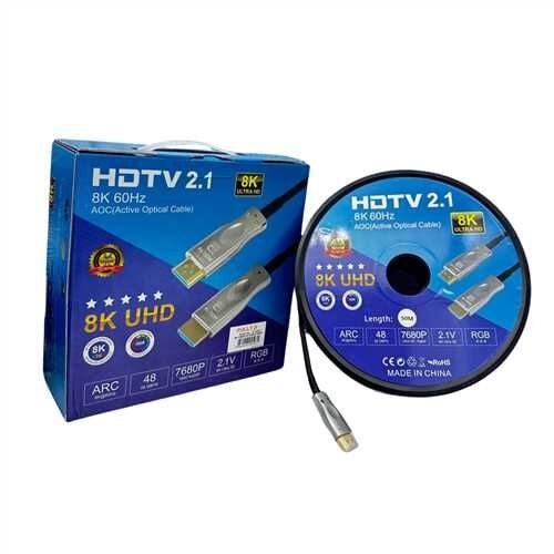 HDMI Kablo 8K FIBER 50MT
