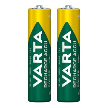 Varta 56703 1.2V 800 mAh Şarjlı AAA İnce Kalem Pil (2'li Paket)
