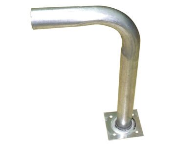 80 Cm Çanak İçin L Ayak 90 Derece (Kıvrık Boru 40-22)