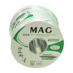 Mag RG59 Fa Mini Dual Bitişik Kablo 100 Metre