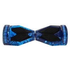 Smart Balance CS-813S Elektrikli Kaykay Hoverboard 8.5 inch Ledli Uzay Kasa Bluetooth Grafity Desenli 09 - Taşıma Çantası Hediye