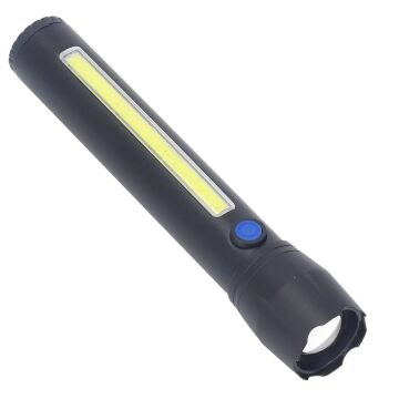 Powermaster PM-16754 Şarj Edilebilir Zoomlu COB Led El Feneri