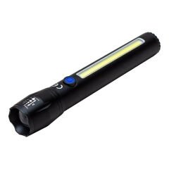 Powermaster PM-16754 Şarj Edilebilir Zoomlu COB Led El Feneri