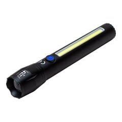 Powermaster PM-16754 Şarj Edilebilir Zoomlu COB Led El Feneri