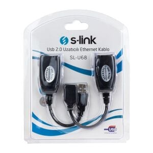 S-Link SL-U68 Usb 2.0 Extension Uzatıcı Adaptör
