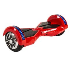 Smart Balance CS-813 Elektrikli Kaykay Hoverboard 8.5 inch Ledli Uzay Kasa Bluetooth Kırmızı - Taşıma Çantası Hediye