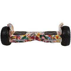 Smart Balance SBS-653 Elektrikli Kaykay Hummer Hoverboard Off Road 8.5 inch Grafity Desenli 01 - Taşıma Çantası Hediye