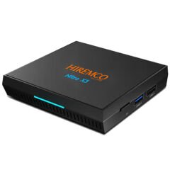 HIREMCO NITRO X3 ANDROID 9.0 BOX 4GB DDR3 RAM 32GB HAFIZA DAHİLİ WİFİ NETFLIX UYDU ALICISI