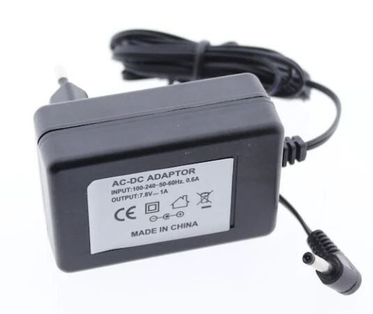 Weko 7.8 Volt - 1 Amper Priz Tip Adaptör 5.5*2.5 Uç