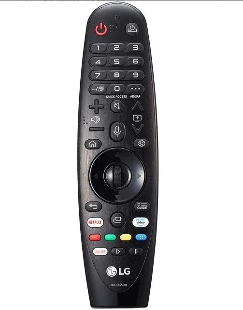 LG AKB75855501 AN-MR18BA-AN-MR19-AN-MR19BA-AN-MR20-AN-MR20GA-AN-MR21-AN-MR22-AN-MR23-AN-MR19-AN-MR24-AN-MR650A MOUSE VE SES KOMUTLU ORJİNAL KUMANDA