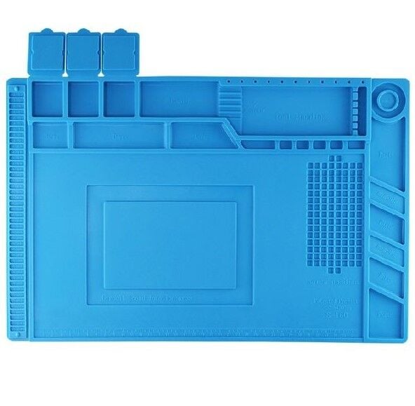 Prolink PB-012 Manyetik Mat Silikon Tamir Pedi 4mm 500°C 34X23X0,4 cm