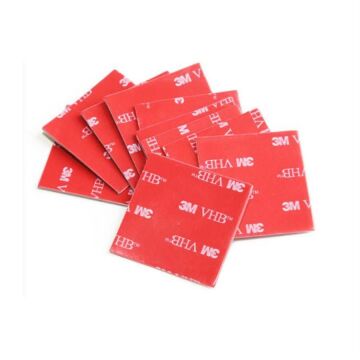 PowerMaster PM-25701 25x25mm Kare 3m Çift Taraflı Bant (10'lu Paket)