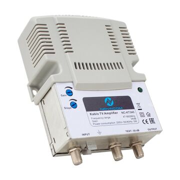 Novacom NC-KT340 47-862 Mhz 34 dB Kablo TV Amplifier Hat Yükseltici
