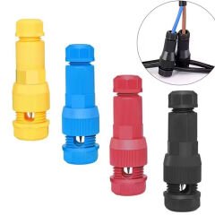 PowerMaster PM-25898 Su Geçirmez 1 Pin Konnektör Karışık Renk