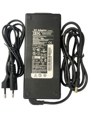 IBM 12 Volt 12.5 Amper AC Adaptör 5.5X2.5-5.5X2.1 Soket Giriş Orjinal