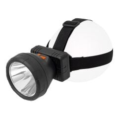 PowerMaster MX-81003 2 Watt Micro-USB Şarjlı 1200mAh 3 Modlu Kafa Lambası Feneri