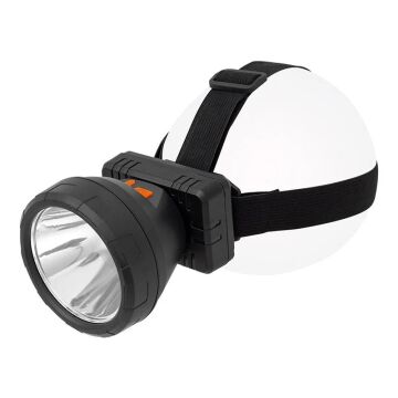 PowerMaster MX-81003 2 Watt Micro-USB Şarjlı 1200mAh 3 Modlu Kafa Lambası Feneri