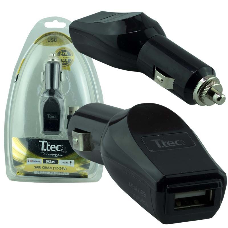 TTEC 2CKU4818 MOTOROLA V3  USB ARAÇ ŞARJ CİHAZI