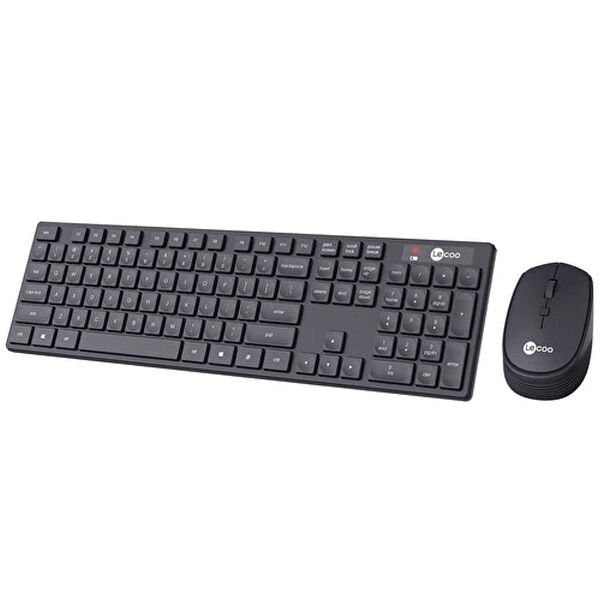 Lenovo Lecoo KM2001 Kablosuz Q Klavye - Mouse Set