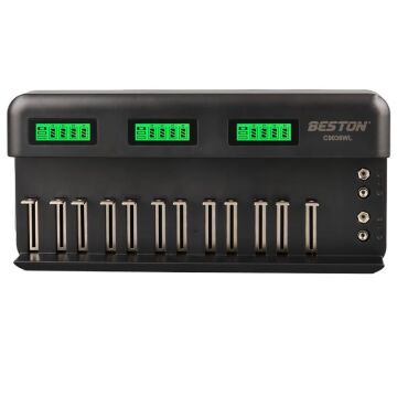 Beston C9036wl AA/AAA/9v/C Boy/Dboy/Ni-Mh/Ni-Cd/9v/Lityum Pil Lcd Ekranlı Hızlı Şarj Cihazı