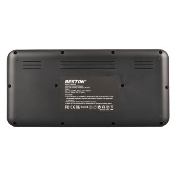Beston C9036wl AA/AAA/9v/C Boy/Dboy/Ni-Mh/Ni-Cd/9v/Lityum Pil Lcd Ekranlı Hızlı Şarj Cihazı