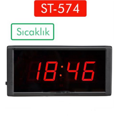 Loyka STN-574 Işıklı Termometre Saat