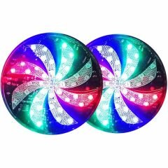 PowerMaster PM-18643 Elektrikli Led İşaret Cihazı DC12V Döner İşaret İkili Paket