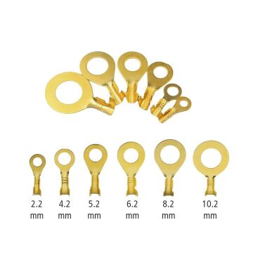 PowerMaster TKS-4 5.20 MM Sarı Topraklama Terminal Kablo Pabuç (250'li Paket)