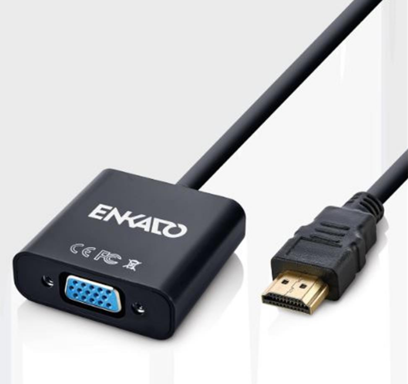 Enkado EKD-HV10 HDMI - VGA Çevirici Adaptör