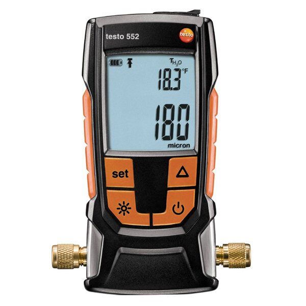 Testo 552 Dijital Vakum Ölçüm Cihazı (Bluetooth’lu®)
