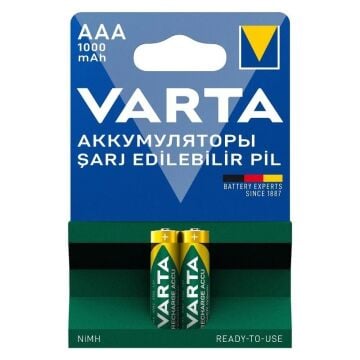 Varta 5703 1.2V 1000 mAh Şarjlı AAA Kalem Pil (2'li Paket)
