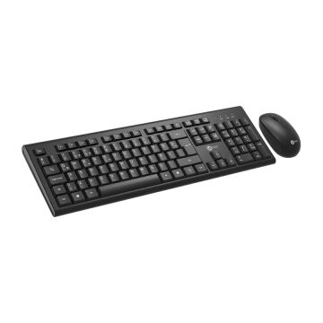 Lenovo Lecoo KW200-BK Siyah Kablosuz Ofis Klavye Mouse Seti (Numpadli)