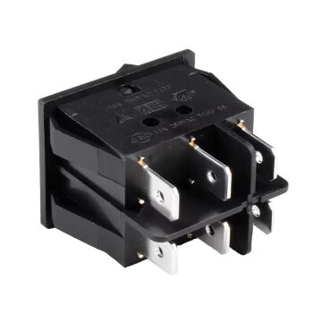 İKİLİ IŞIKLI MERCEKLİ ANAHTAR IC-102 (10'LU PAKET)