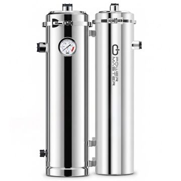 PowerMaster PM-28654 Ana Hat Su Arıtma Sistemi 10.000 L/Saat Paslanmaz Çelik Gövdeli Yıkanabilir UF-PVDF Filtreli