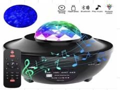 Powermaster Bluetooth Destekli Animasyonlu Ufo Tip Disko Topu PM-7388
