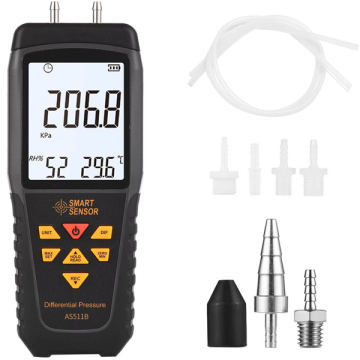 Smart Sensor AS511B Dijital Fark Basınç Manometresi | 29.99 PSI